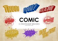 Comic Photoshop Brushes