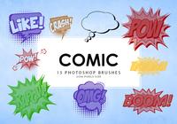 Comic Photoshop Brushes