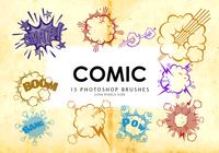 Comic Photoshop Brushes