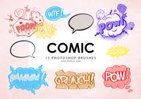 Comic Photoshop Brushes