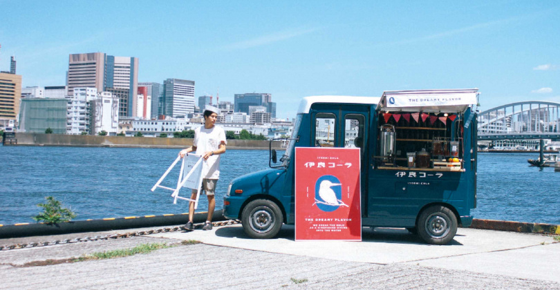 最初小林隆英從行動餐車起家，目前在東京下落合、澀谷神宮前已有兩家伊良可樂實體店面。（圖／伊良可樂提供）