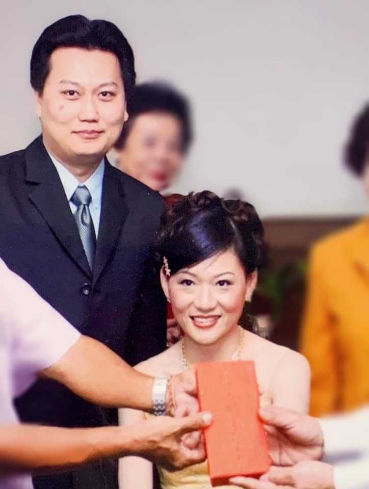 陳志金（左）分享自己結婚時關於聘金一事。（圖／陳志金臉書）