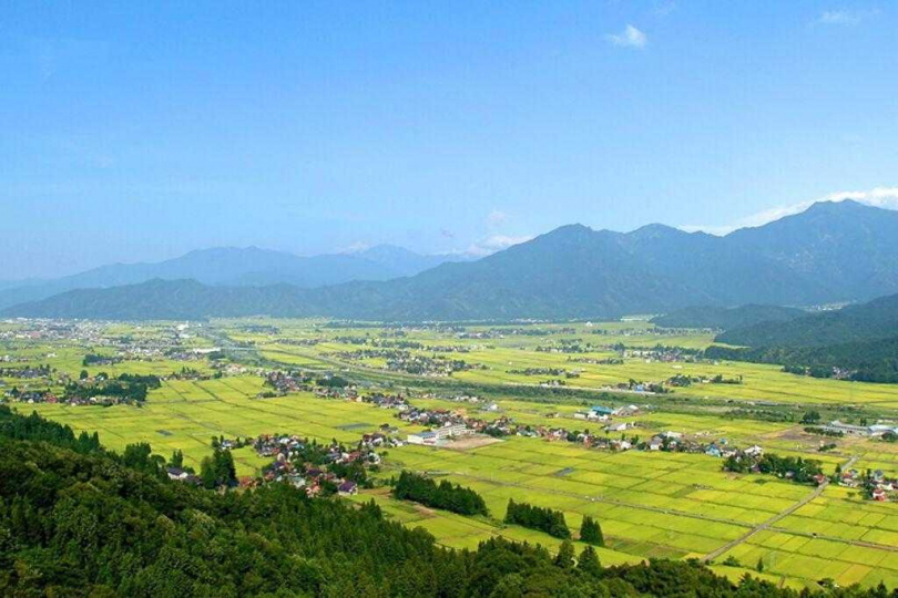 新潟縣是「越光米」的主要產地，非冬天到訪，可見迷人的稻田美景。（圖：新潟縣觀光協會）