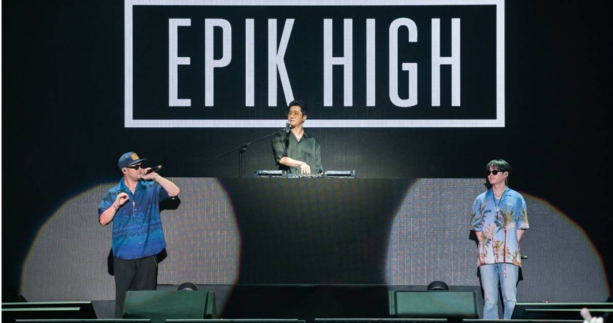 出道二十一年的韓流Hip-Hop天團EPIK HIGH今（27日）在臺大體育館舉辦「EPIK HIGH The Pump Tour Asia 2024-Taipei」。（圖／讀者提供）