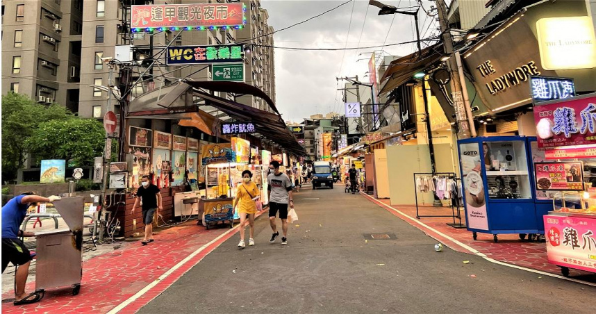 逢甲夜市。（圖／報系資料照）