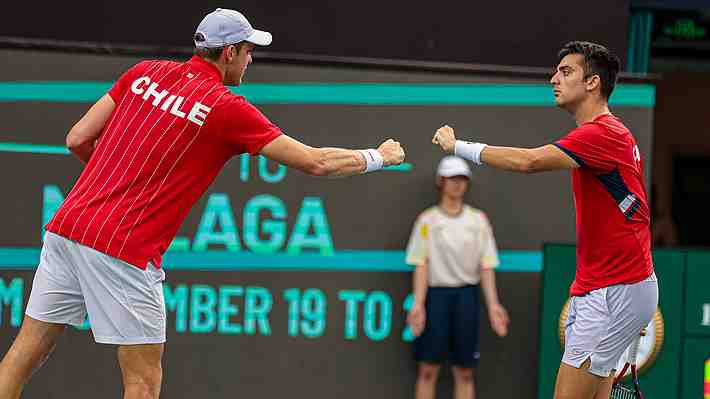 Pese a decepción de Tabilo, Chile gana el dobles y se lleva una serie clave en la Copa Davis