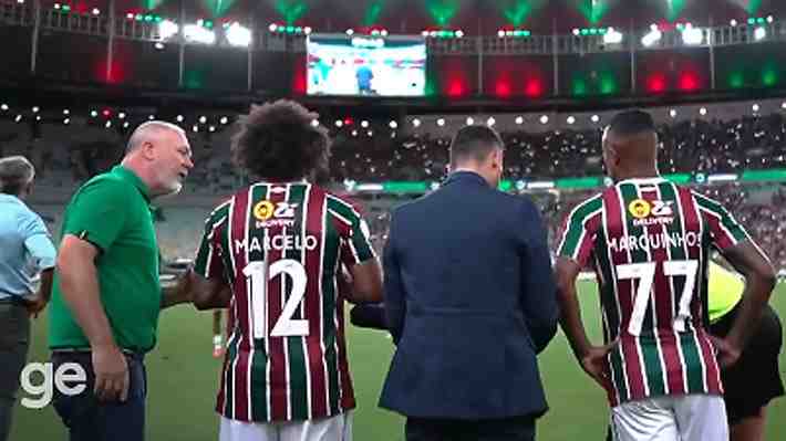 "Lío monumental", "desplante"... Tenso cruce entre Marcelo y el técnico del Fluminense