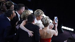 Le selfie des Oscars, photo la plus retweetée de tous les temps