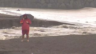 Tempestade Hermine provocou chuvas torrenciais e vento forte