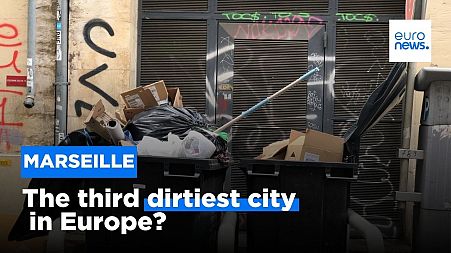 In Marseille, only 22 per cent of people are happy about the cleanliness of their city. 