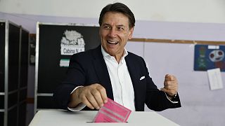 Giuseppe Conte est le chef du Mouvement 5 étoiles.