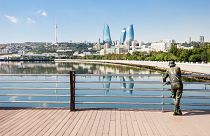 Seaside boulevard, Baku, Azerbaijan