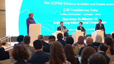 Pré-COP29 em Baku: Líderes globais reúnem-se em Baku