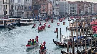 Weihnachtsregatta in Venedig