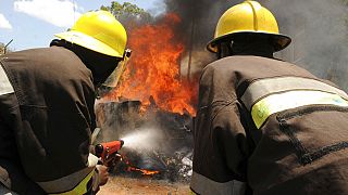 Ghana : incendie majeur au marché de Kantamanto à Accra, aucune victime