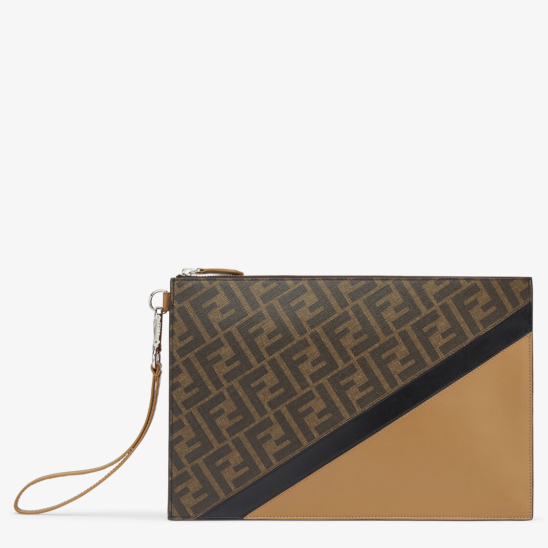 Pochette plate Fendi Diagonal