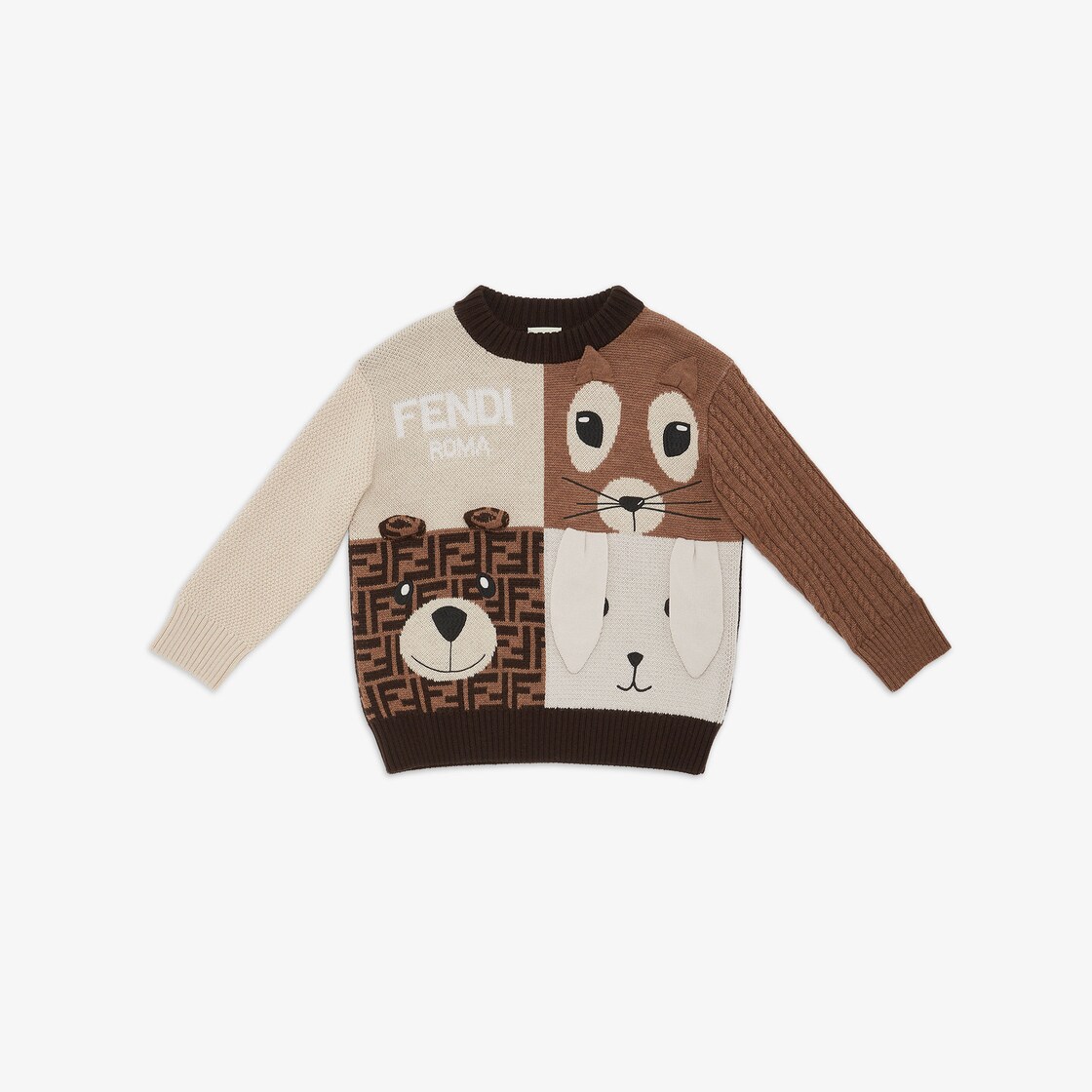 Junior crew-neck jumper