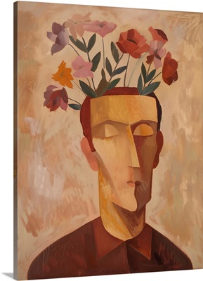 Man With Flowers