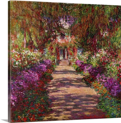 A Pathway in Monets Garden, Giverny, 1902