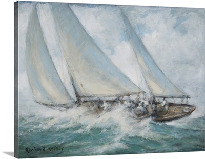 Classic Yacht - "Twixt Wind And Water"