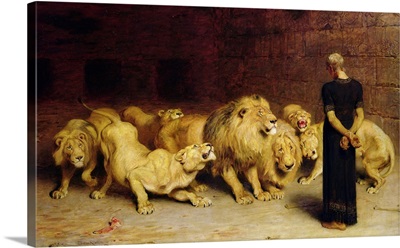 Daniel in the Lions' Den, 1872