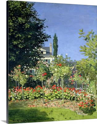 Flowering Garden at Sainte Adresse, c.1866