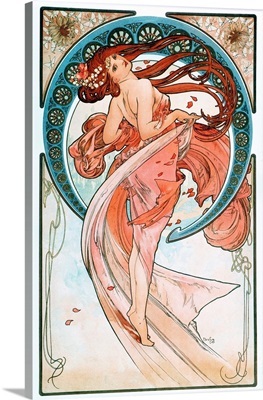 La Danse Lithographs Series By Alphonse Mucha