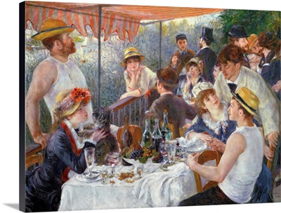 The Luncheon of the Boating Party, 1881