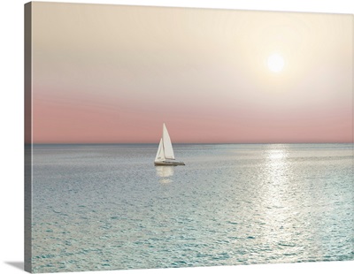 Ocean Reflection Sailboat