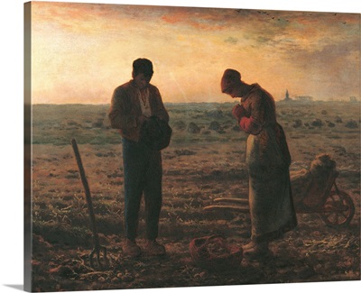 Angelus, by Jean-Francois Millet, 1859. Musee d'Orsay, Paris, France