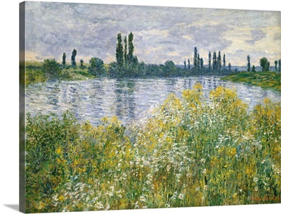 Banks of the Seine, Vetheuil, by Claude Monet, 1880