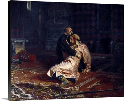 Ivan the Terrible and his son Ivan on Nov. 16, 1581