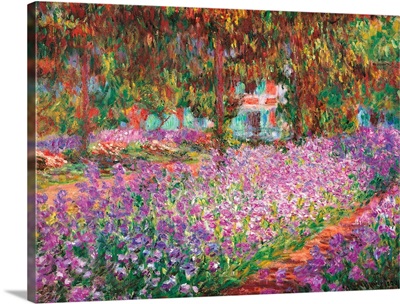 Monet's Garden at Giverny, by Claude Monet, 1900. Musee d'Orsay, Paris, France