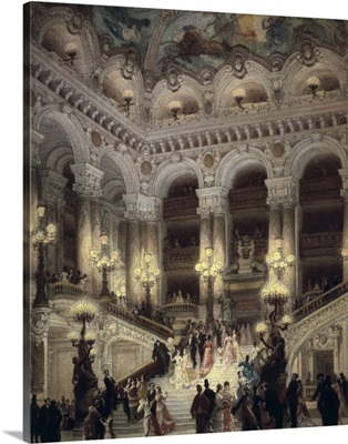 The Stairway of the Opera, Paris