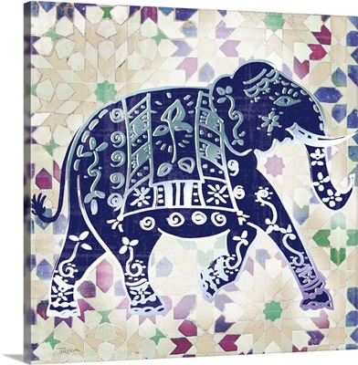 Painted Elephant I