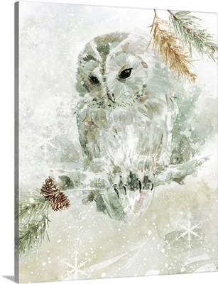 Winter Lodge Owl