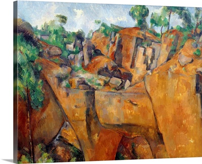 Bibemus Quarry by Paul Cezanne