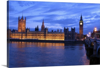 Big Ben and the Houses of Parliament in London