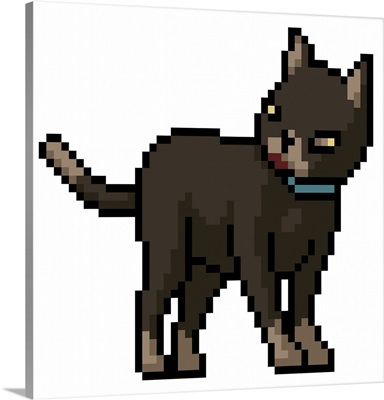 Cat Pixel Art