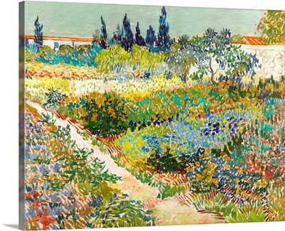 Garden At Arles By Vincent Van Gogh