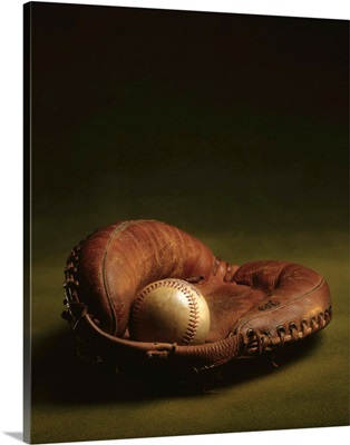 Glove And Baseball