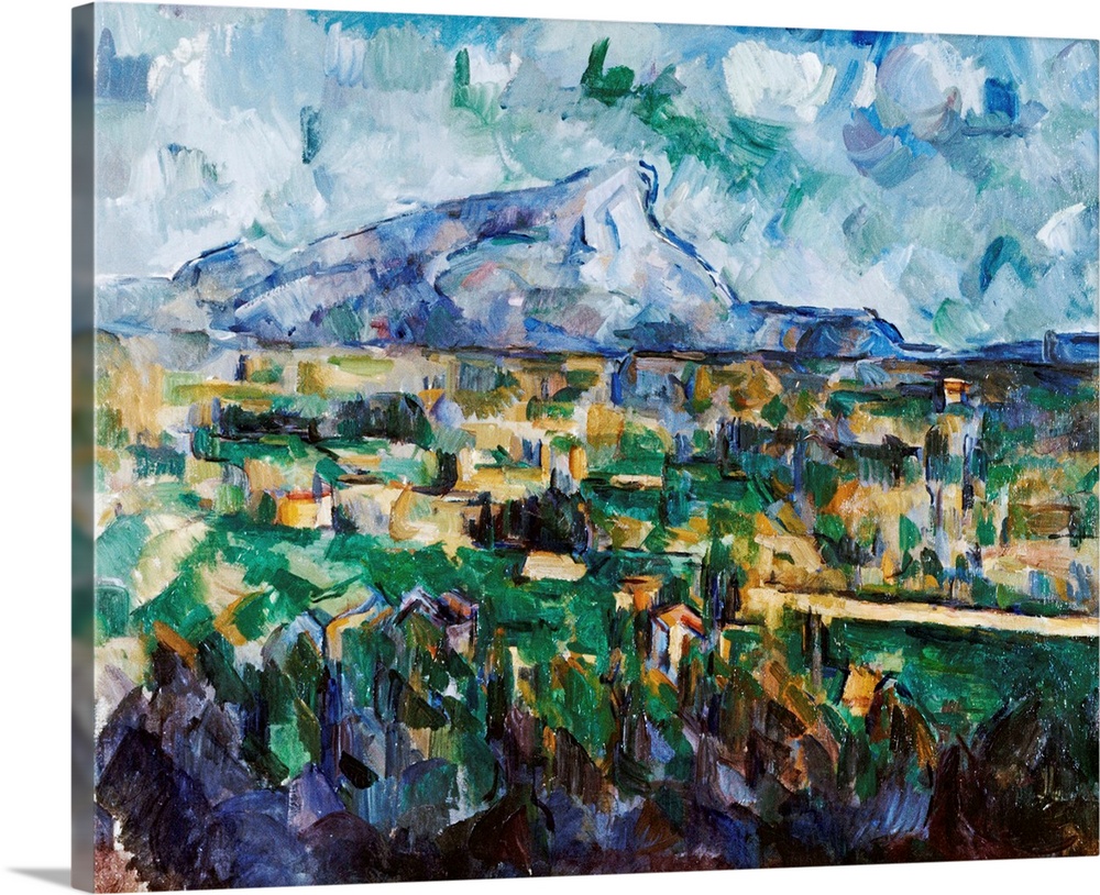 Mont Sainte-Victoire By Paul Cezanne