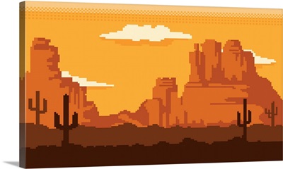 Pixel Desert