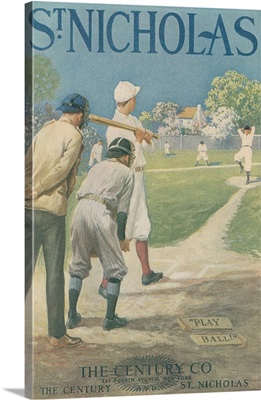 St. Nicholas Baseball Poster