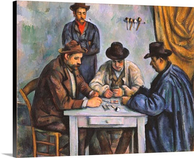 The Card Players By Paul Cezanne