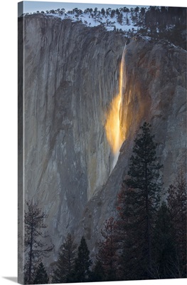 Firefalls, California, Yosemite, USA