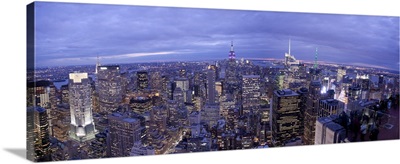 Midtown skyline with Empire State Building, Manhattan, New York City