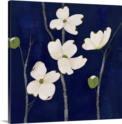 Dogwood on Indigo