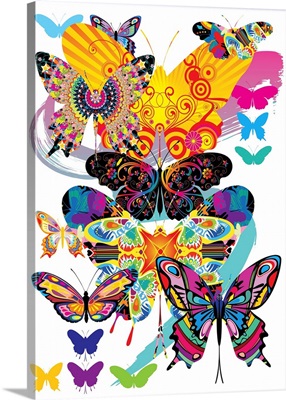 Pop Art Butterfly IV