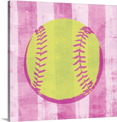 Yellow Softball